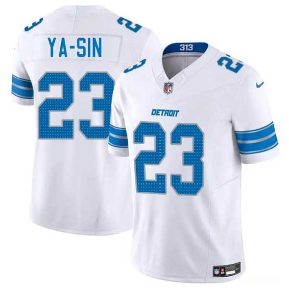 Men & Women & Youth Detroit Lions #23 Rock Ya-Sin White 2025 F.U.S.E. Vapor Limited Stitched Jersey,We sell and wholesale Men & Women & Youth Detroit Lions #23 Rock Ya-Sin White 2025 F.U.S.E. Vapor Limited Stitched Jersey on line form chian!